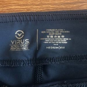 Virus Booty Shorts with tie